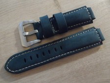 Blue Vintage Leather Watch