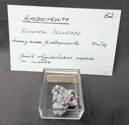 Rhodochrosite crystal mineral - rhodochrosite, crystal/mineral
