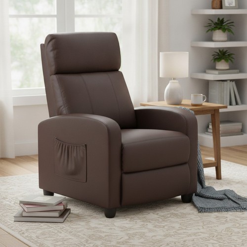 Reclining armchair brown - reclining,