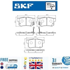 Brake pad set - brake,