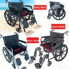 UK 3 Style Folding Wheelchair