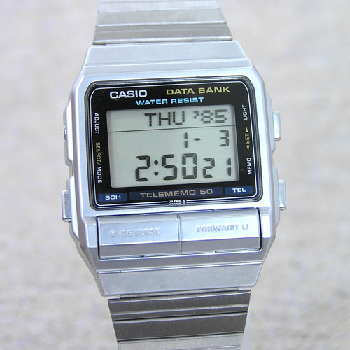 Vintage casio databank 520 - databank, db-520