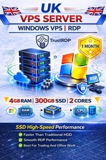 UK Windows 10 VPS RDP Server