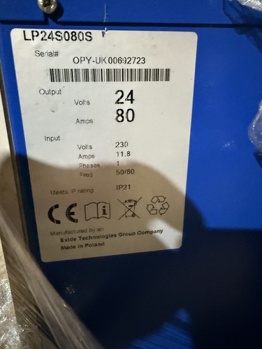 Single phase forklift - 24/80,