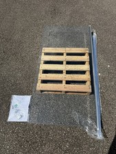 iflo Hinged Bath Screen Polished Chrome Finish 6mm Glass