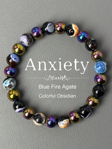 Elegant blue fire agate - elegant,