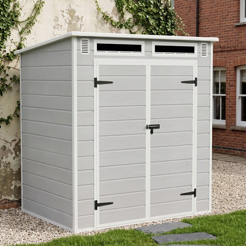 6x4ft plastic garden shed - 6x4ft,