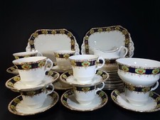 Beautiful Antique Denton Samuel Radford Bone China Fenton Imari Large Tea set