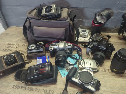 Job lot spares repairs - lot, cameras