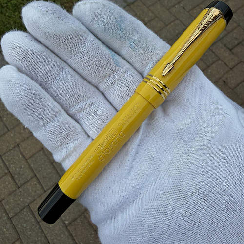 Parker duofold mandarin - parker, yellow