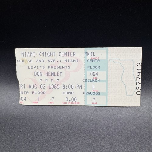 Don henley concert ticket - concert,