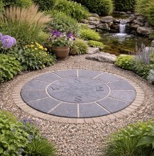 1.2m Char - Grey Compass