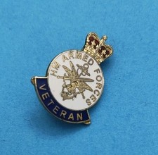 Armed Forces Veteran Enamel
