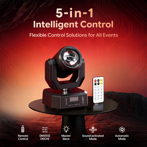 Led moving head light 4x10w - led,