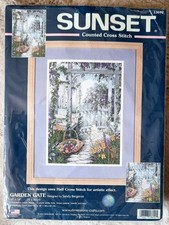 Sunset Dimensions Counted Cross Stitch Kit GARDEN GATE 13692