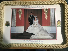 Royal Wedding Memorabilia - Prince Andrew & Sarah Ferguson - Tray - OFFER £7
