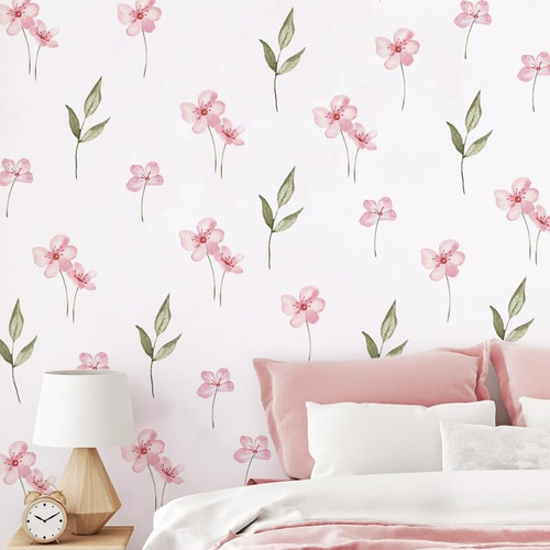 Boho flower wall stickers - boho,