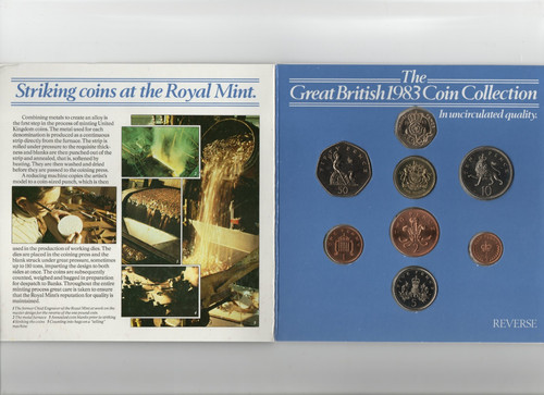 1983 brilliant uncirculated - brilliant,