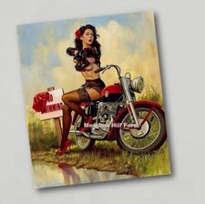 Fridge magnet Pin up Girl