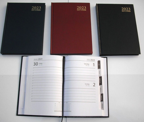 2023 diary day - day, desk
