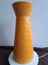 VINTAGE ROYAL NORFOLK -  APOLLO 11 VASE IN ACID ORANGE - VERY GOOD CONDITION