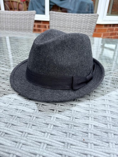 Men classic trilby fedora - men's,