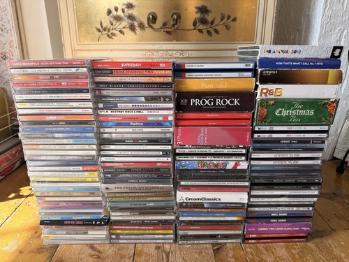 100 cds mixed titles music - 100,