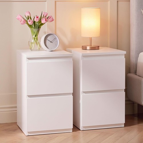 Drawer bedside chest set of - 2,