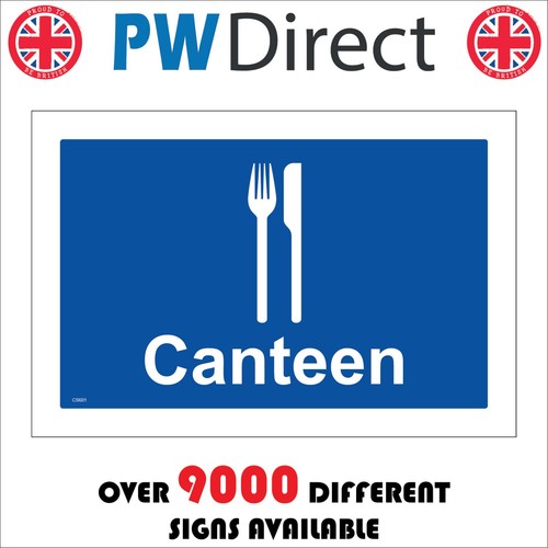 Sign canteen knife - canteen, hot