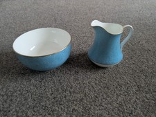 George Jones & Sons Crescent, Sugar Bowl & Creamer Jug