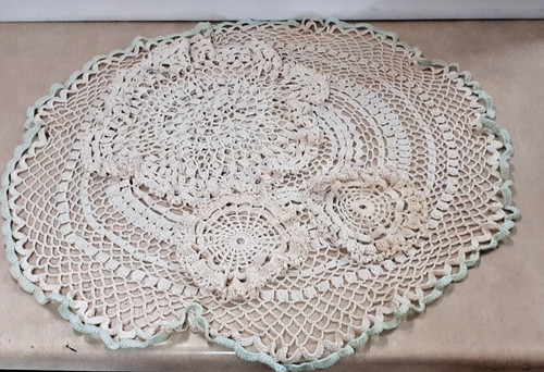 Handmade crochet mats - crochet,