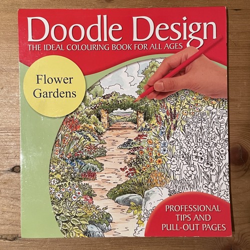 Doodle design flower gardens - design,
