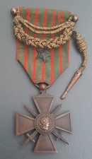 WW1 Croix de Guerre 1915 with