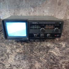 Portable B&W TV Radio