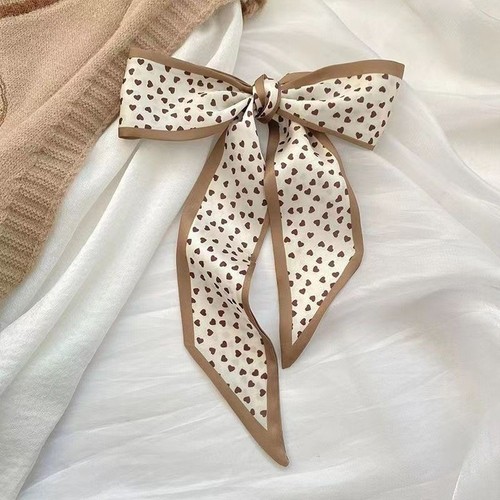 Ice silk headband - silk, vintage