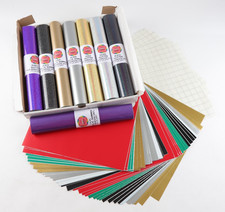 Sweet Factory 12" x 12" Self-Adhesive Vinyl Christmas Cracker Box - Lot 3748