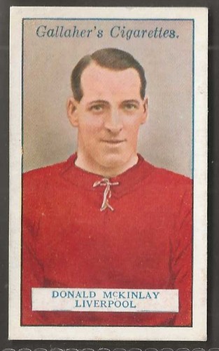 Gallaher footballers 1928 red - 1928, (red