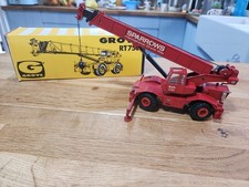 1:55 Scale Grove NZG Modelle Sparrows International Crane Hire Bath 21201 No 149