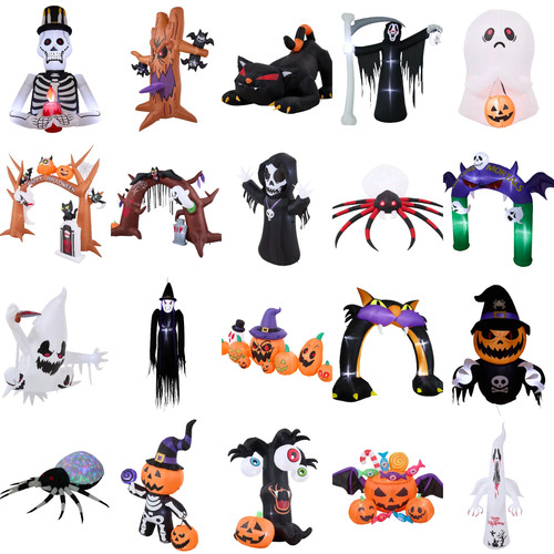 Inflatable 8ft halloween - halloween, arch