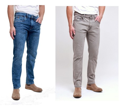 Stretch jeans kam - stretch,