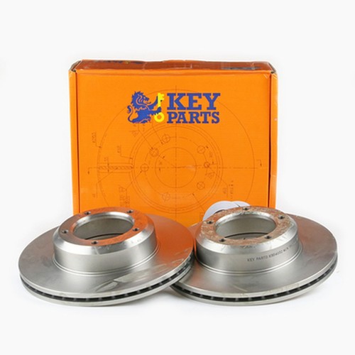 Brake discs vented - 2x, land