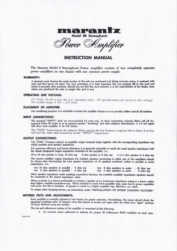 Operating instructions for - operating,