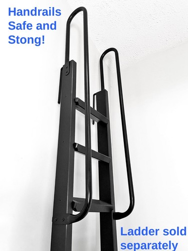 Ladder handrails safe - -,
