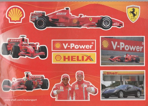 Automobile formula shell - formula, 1.