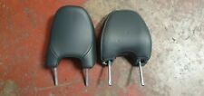 VOLVO XC90 XC70 XC60 R DESIGN LEATHER HEADRESTS 2009-2012 BLACK GENUINE OEM 