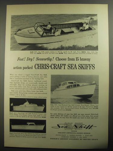 1956 chris craft sea skiff - 1956,