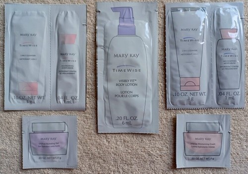 Mary kay timewise samples - mary,