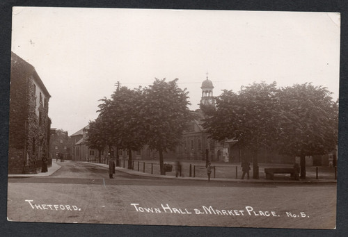 Postcard thetford norfolk the - postcard,