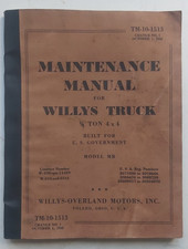 TM-10-1513 Maintenance Manual