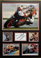 Nicky Hayden Signed Mounted Display - Repsol Honda / Ducati MotoGP Legend 